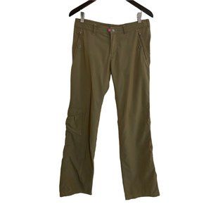 Patagonia Driftwood Tan Byway Cargo Outdoor Pants Roll Up Convertible Pant -sz 6
